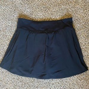 Black Tennis Skirt W/ Built-In Shorts